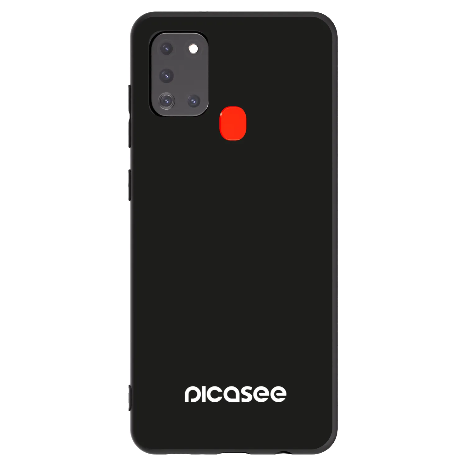 Picasee fekete szilikon tok az alábbi mobiltelefonokra Samsung Galaxy A21s - Picasee