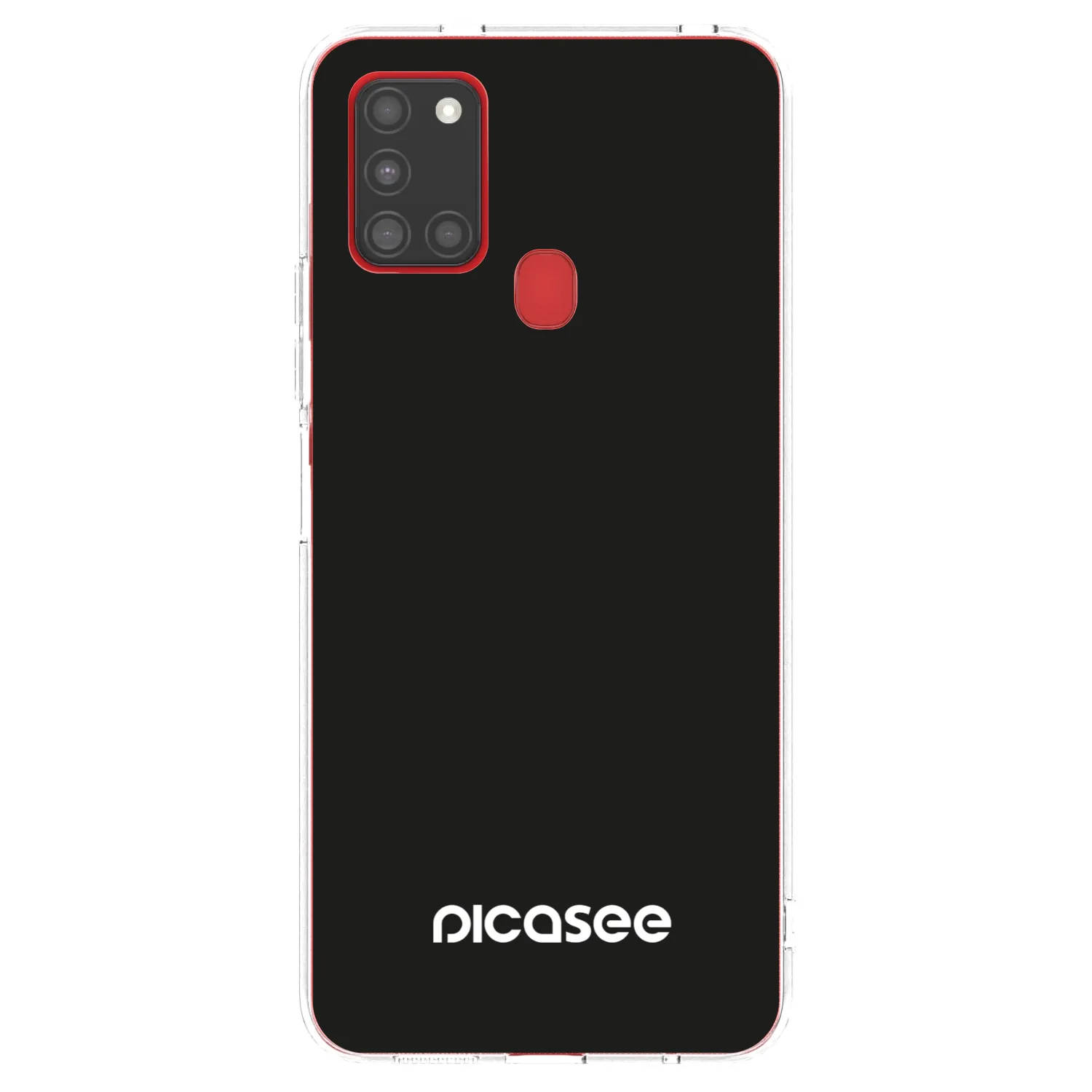 Picasee átlátszó szilikon tok az alábbi mobiltelefonokra Samsung Galaxy A21s - Picasee