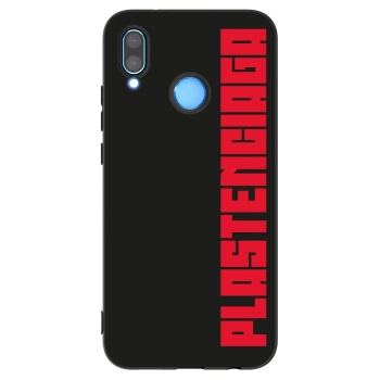 Picasee fekete szilikon tok az alábbi mobiltelefonokra Huawei P20 Lite - Plastenciaga