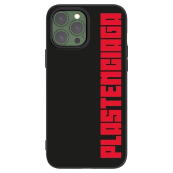 Picasee fekete szilikon tok az alábbi mobiltelefonokra Apple iPhone 13 Pro Max - Plastenciaga