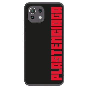 Picasee fekete szilikon tok az alábbi mobiltelefonokra Xiaomi 11 Lite 5G NE - Plastenciaga