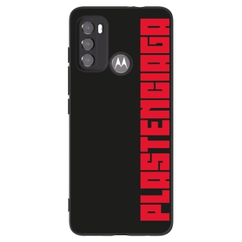 Picasee fekete szilikon tok az alábbi mobiltelefonokra Motorola Moto G60 - Plastenciaga