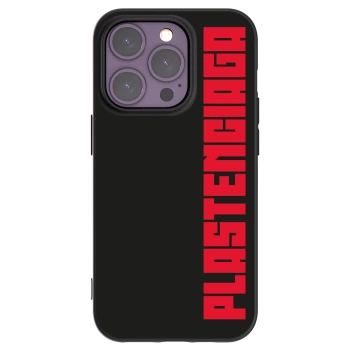 Picasee fekete szilikon tok az alábbi mobiltelefonokra Apple iPhone 14 Pro - Plastenciaga