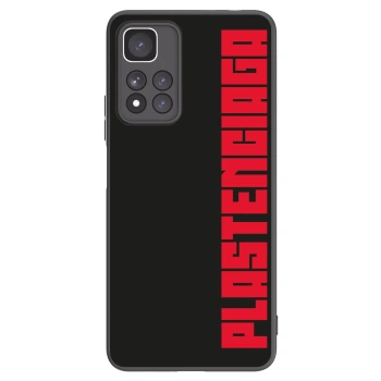 Picasee fekete szilikon tok az alábbi mobiltelefonokra Xiaomi Redmi Note 11 Pro+ 5G - Plastenciaga