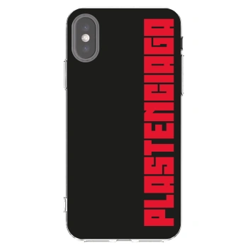 Picasee átlátszó szilikon tok az alábbi mobiltelefonokra Apple iPhone X/XS - Plastenciaga