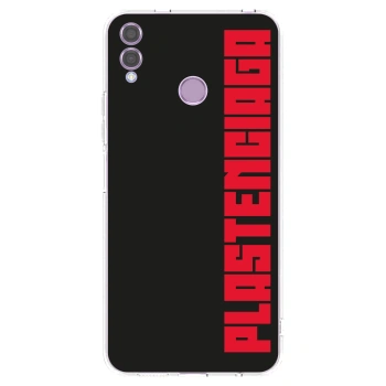 Picasee átlátszó szilikon tok az alábbi mobiltelefonokra Honor 8X - Plastenciaga