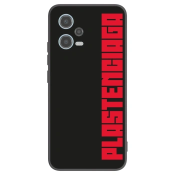 Picasee fekete szilikon tok az alábbi mobiltelefonokra Xiaomi Redmi Note 12 5G - Plastenciaga