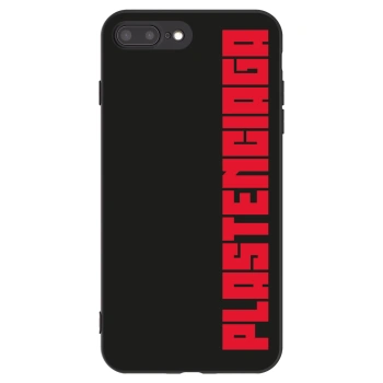 Picasee fekete szilikon tok az alábbi mobiltelefonokra Apple iPhone 8 Plus - Plastenciaga