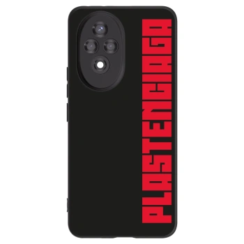 Picasee fekete szilikon tok az alábbi mobiltelefonokra Honor 200 Pro 5G - Plastenciaga