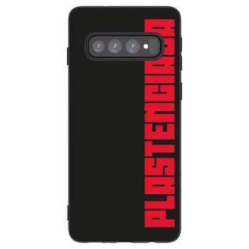 Picasee fekete szilikon tok az alábbi mobiltelefonokra Samsung Galaxy S10 G973 - Plastenciaga