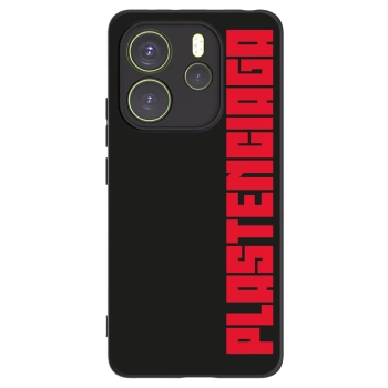 Picasee fekete szilikon tok az alábbi mobiltelefonokra Xiaomi Redmi Note 14 4G - Plastenciaga