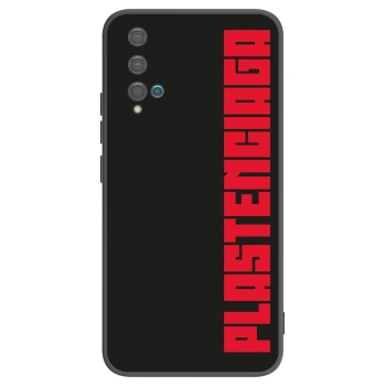 Picasee fekete szilikon tok az alábbi mobiltelefonokra Huawei Nova 5T - Plastenciaga