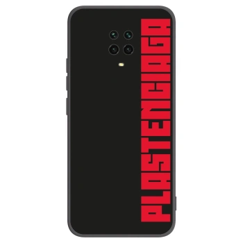 Picasee fekete szilikon tok az alábbi mobiltelefonokra Xiaomi Redmi Note 9S - Plastenciaga