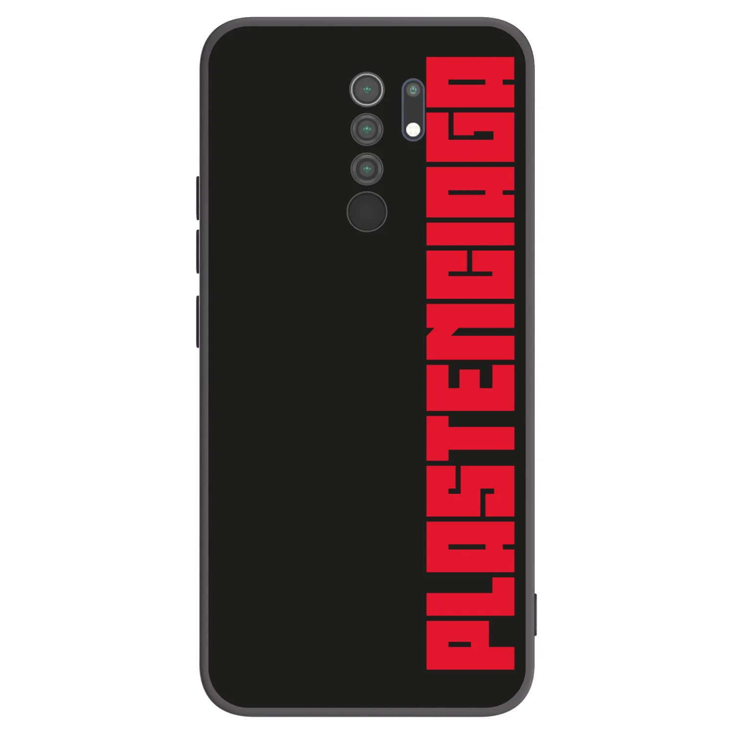 Picasee fekete szilikon tok az alábbi mobiltelefonokra Xiaomi Redmi 9 - Plastenciaga