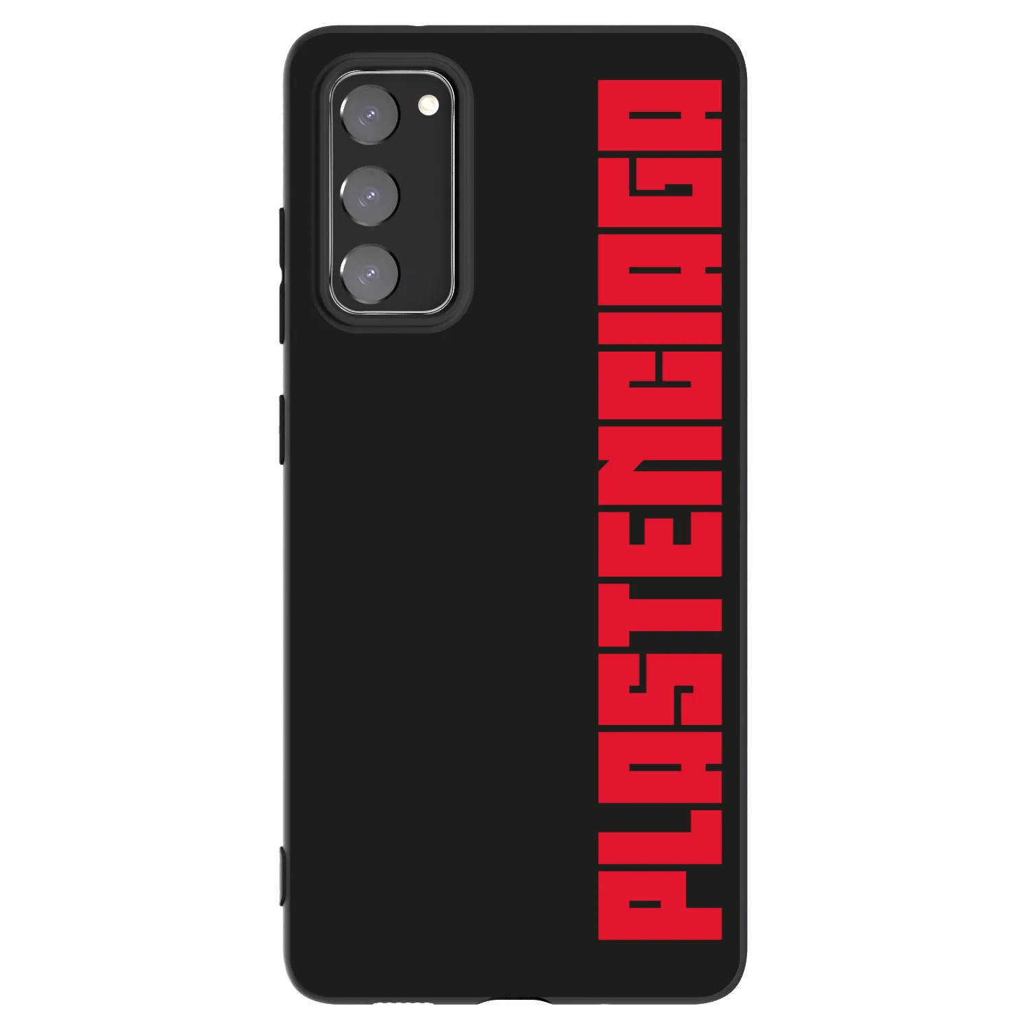 Picasee fekete szilikon tok az alábbi mobiltelefonokra Samsung Galaxy S20 FE - Plastenciaga