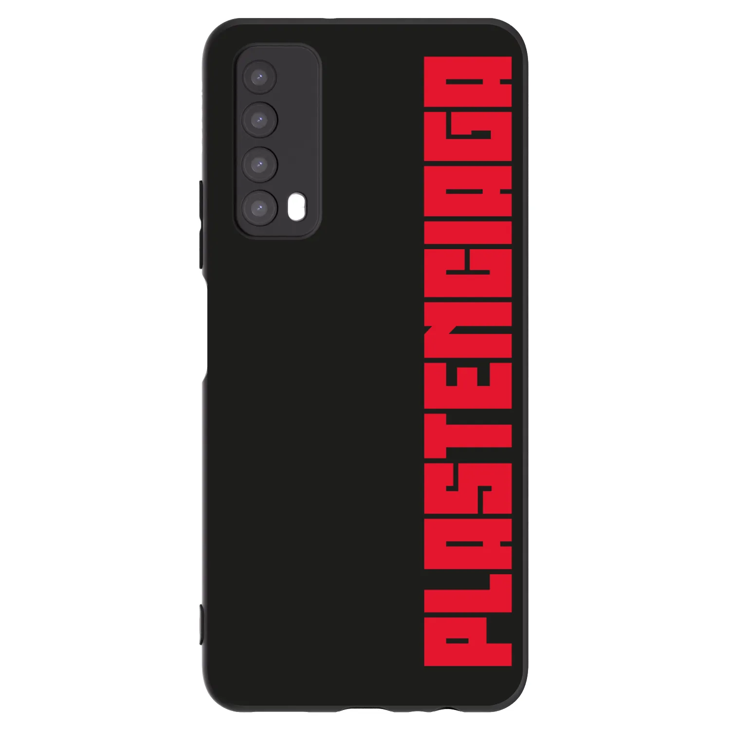 Picasee fekete szilikon tok az alábbi mobiltelefonokra Huawei P Smart 2021 - Plastenciaga