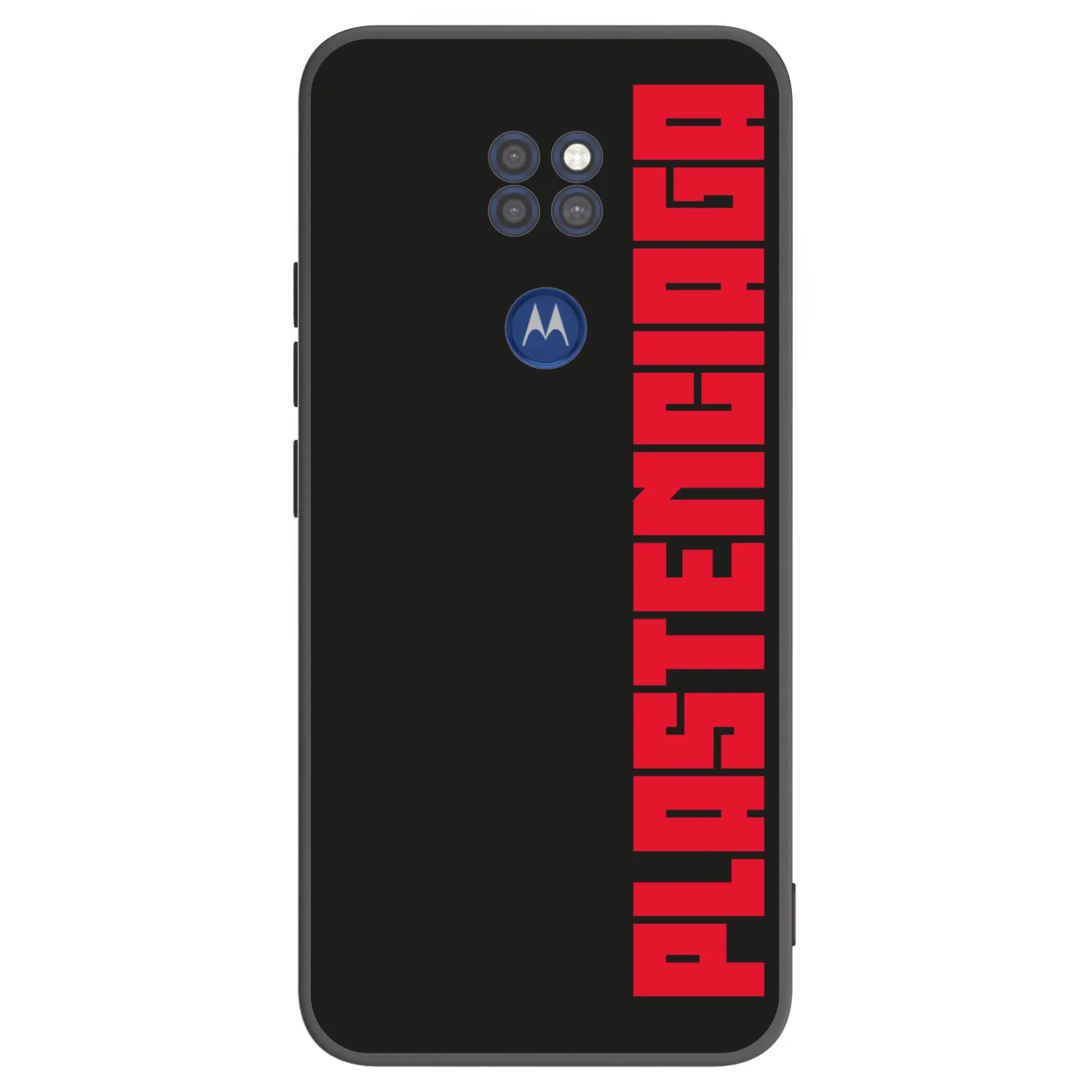 Picasee fekete szilikon tok az alábbi mobiltelefonokra Motorola Moto G9 Play - Plastenciaga