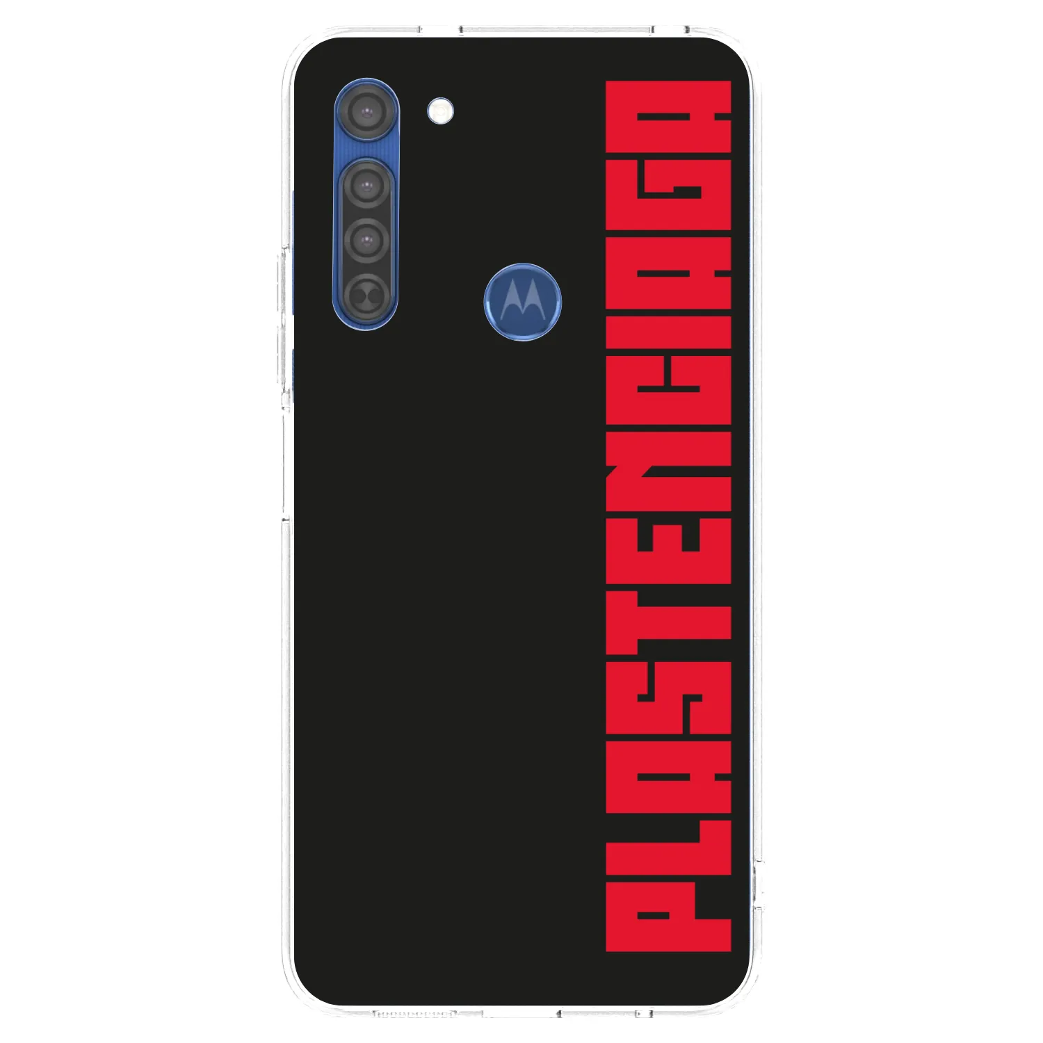 Picasee átlátszó szilikon tok az alábbi mobiltelefonokra Motorola Moto G8 - Plastenciaga