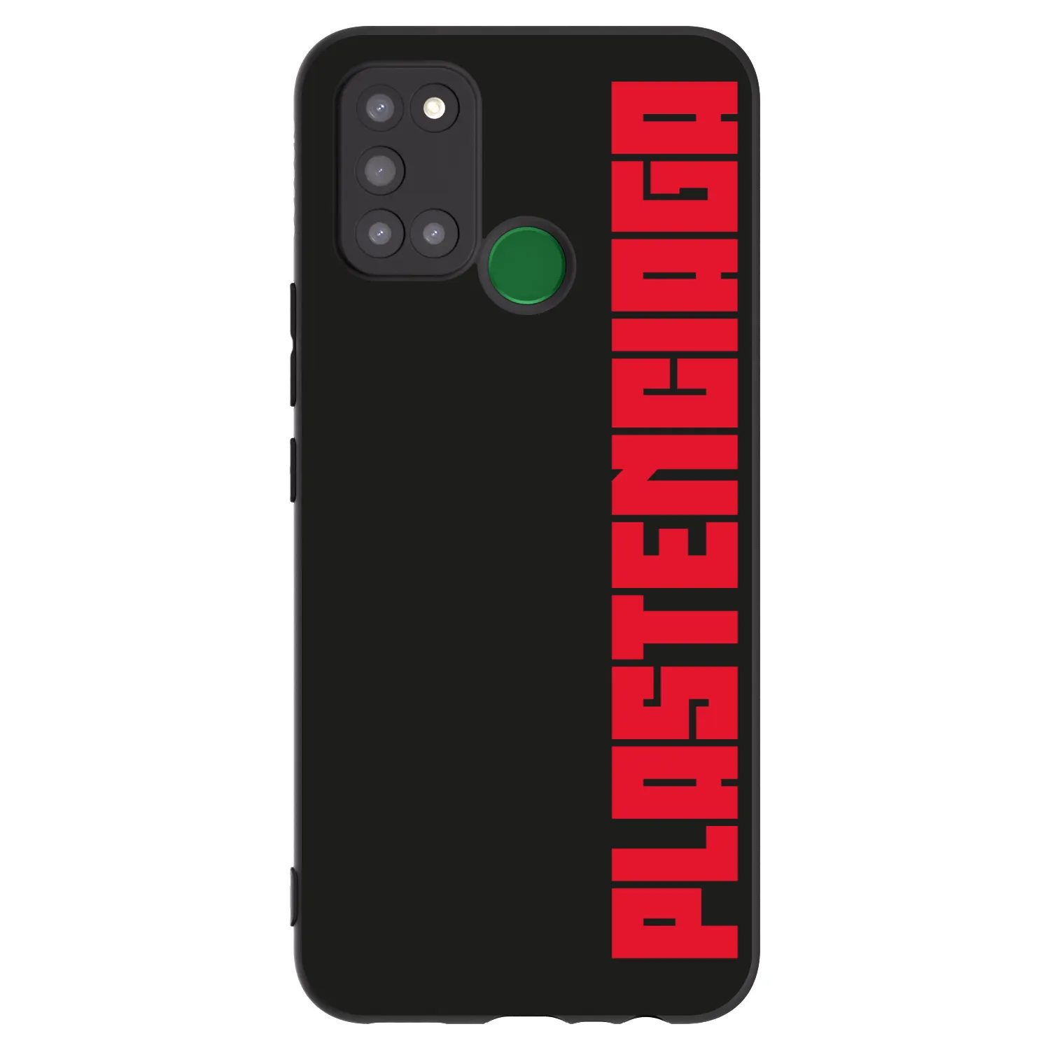Picasee fekete szilikon tok az alábbi mobiltelefonokra Realme 7i - Plastenciaga