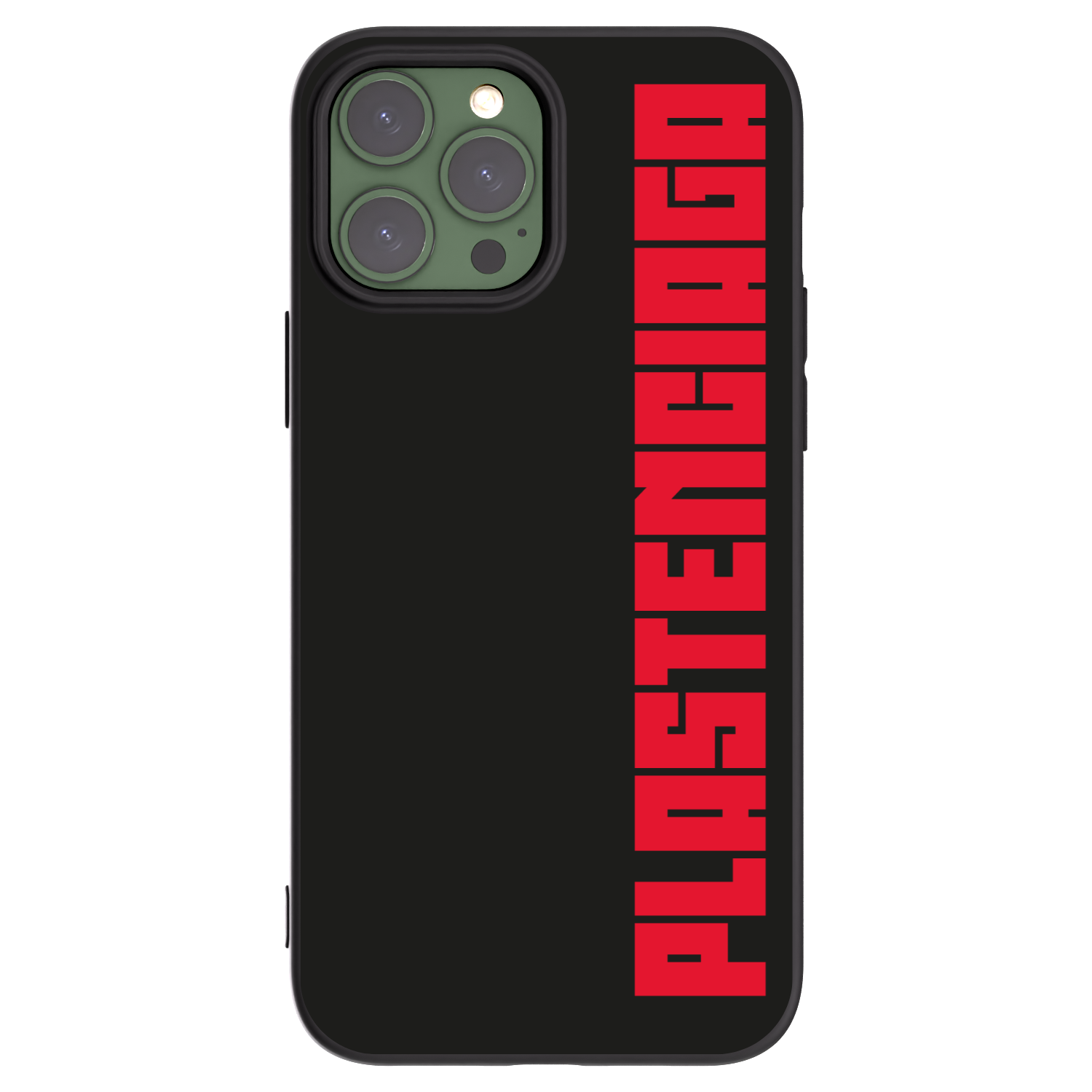 Picasee fekete szilikon tok az alábbi mobiltelefonokra Apple iPhone 13 Pro Max - Plastenciaga