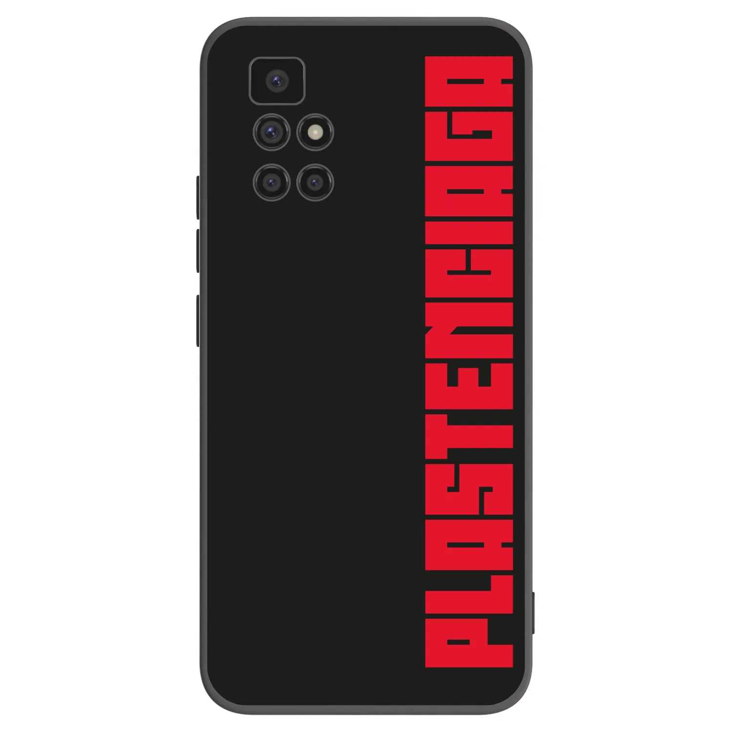 Picasee fekete szilikon tok az alábbi mobiltelefonokra Xiaomi Redmi 10 - Plastenciaga