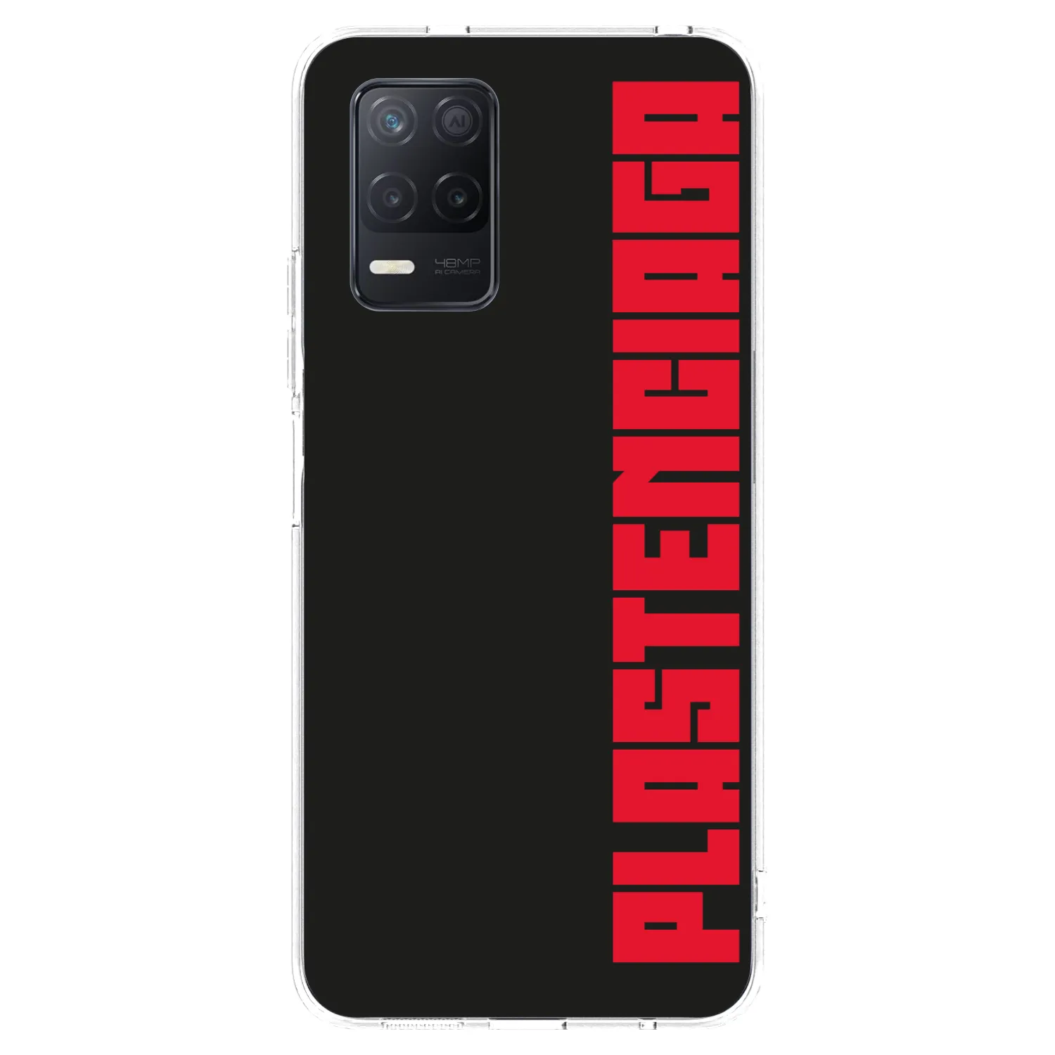 Picasee átlátszó szilikon tok az alábbi mobiltelefonokra Realme 8 5G - Plastenciaga