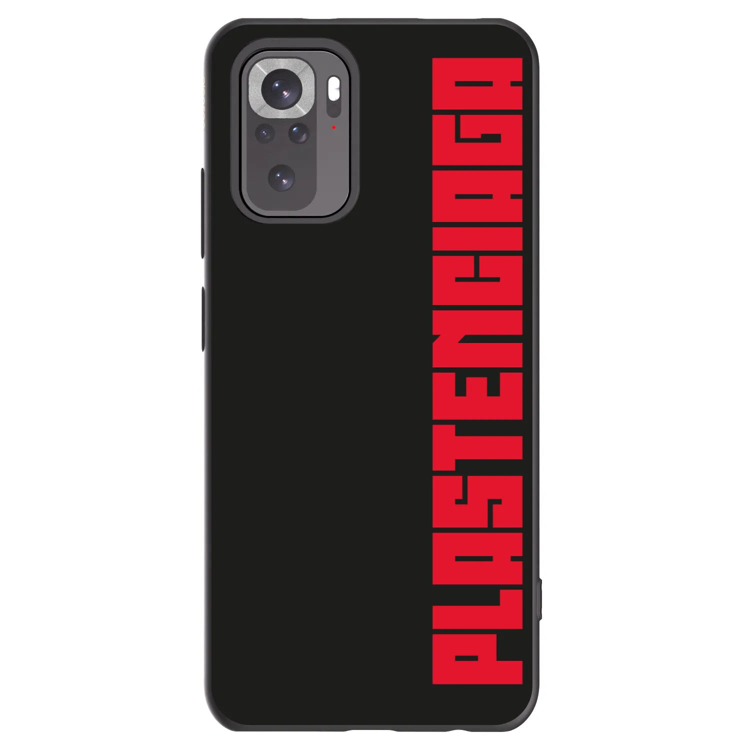 Picasee fekete szilikon tok az alábbi mobiltelefonokra Xiaomi Redmi Note 11S 4G - Plastenciaga