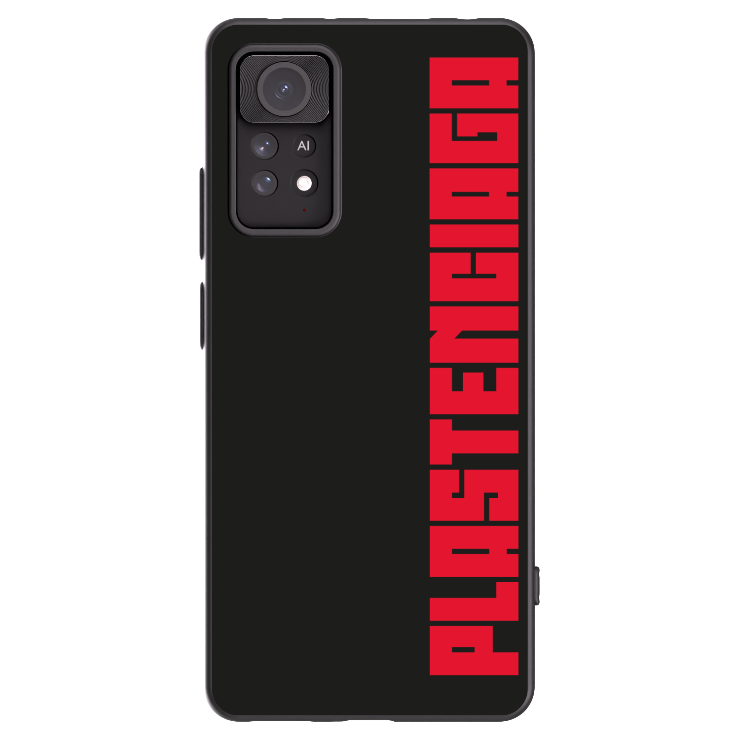 Picasee fekete szilikon tok az alábbi mobiltelefonokra Xiaomi Redmi Note 11 Pro - Plastenciaga