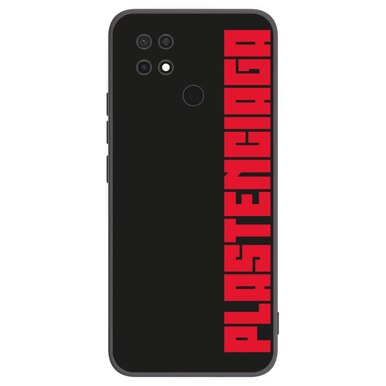 Picasee fekete szilikon tok az alábbi mobiltelefonokra Xiaomi Redmi 10C - Plastenciaga