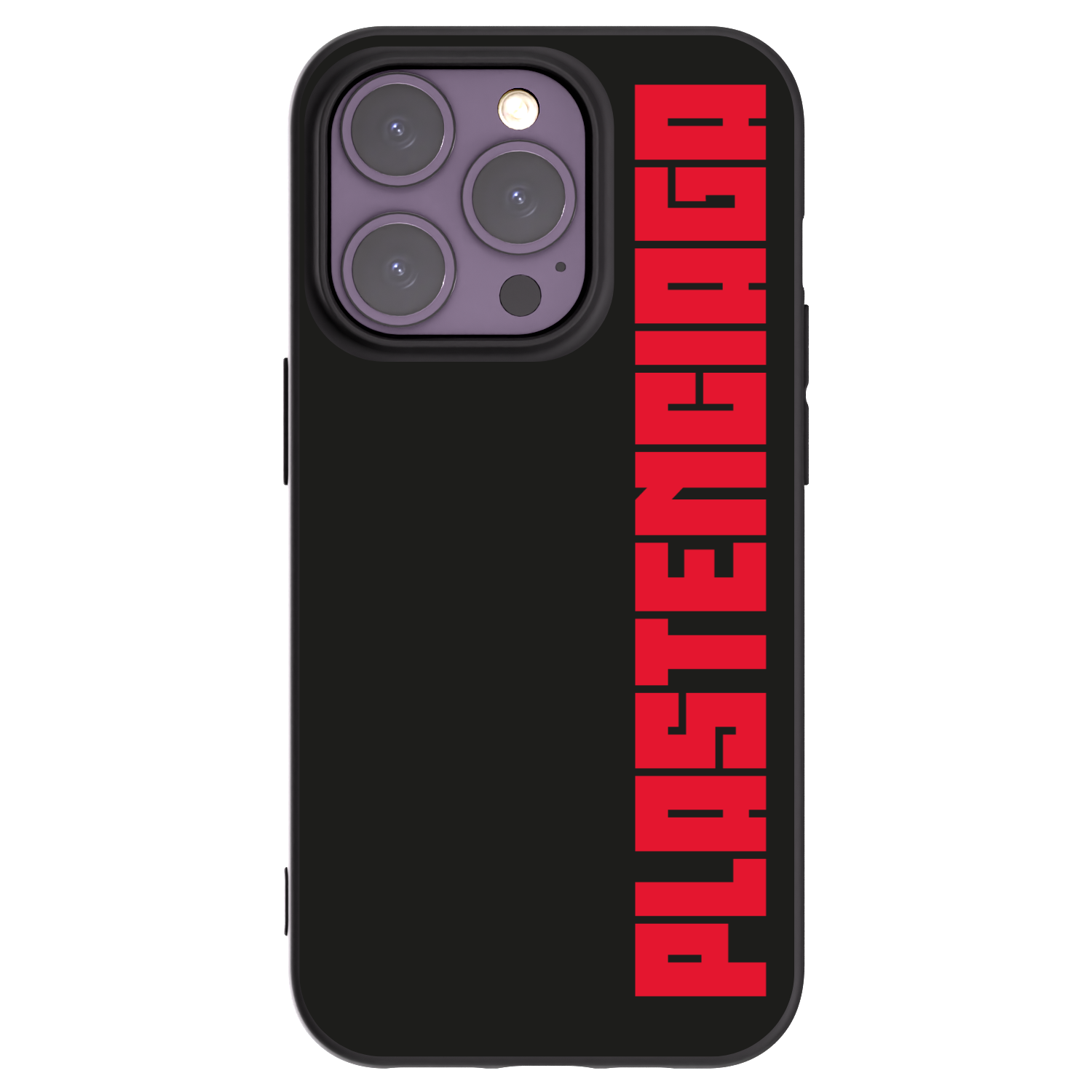 Picasee fekete szilikon tok az alábbi mobiltelefonokra Apple iPhone 14 Pro - Plastenciaga