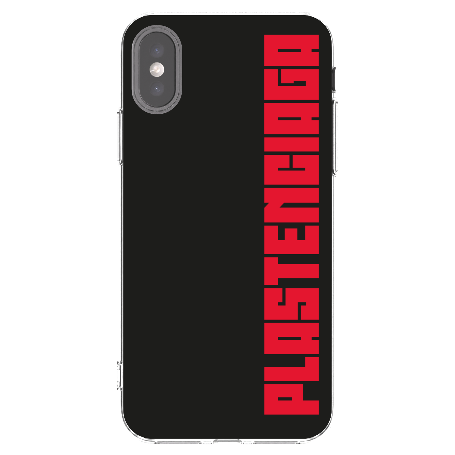 Picasee átlátszó szilikon tok az alábbi mobiltelefonokra Apple iPhone X/XS - Plastenciaga