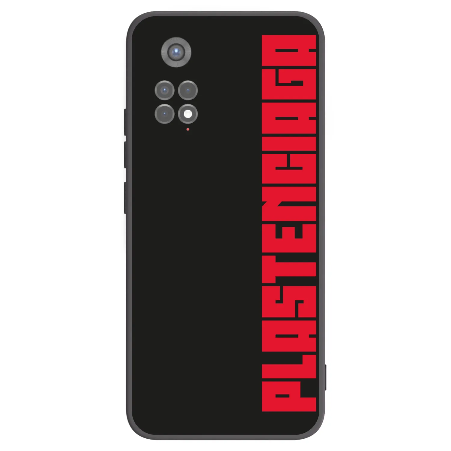 Picasee fekete szilikon tok az alábbi mobiltelefonokra Xiaomi Redmi Note 11S 5G - Plastenciaga