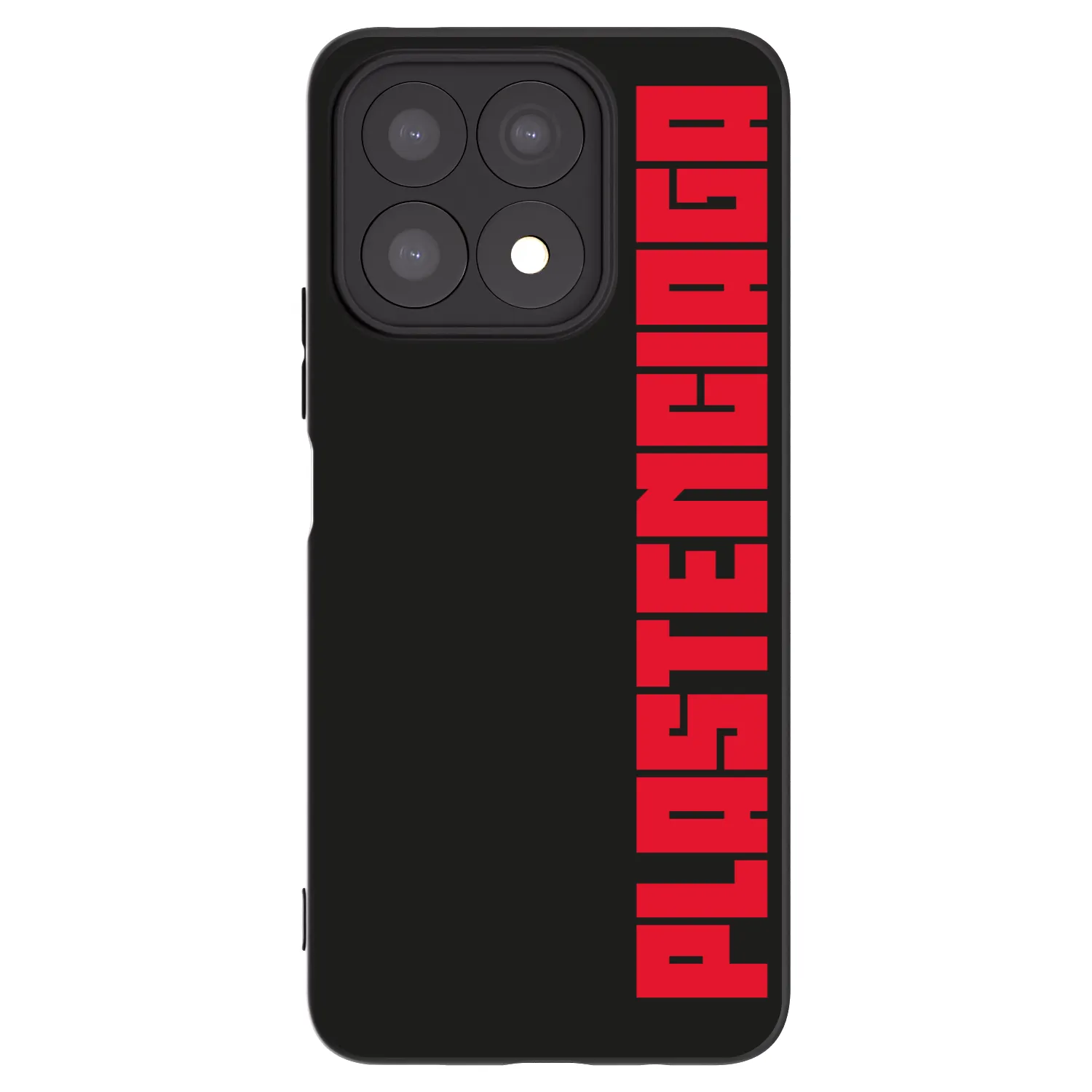 Picasee fekete szilikon tok az alábbi mobiltelefonokra Honor X8a - Plastenciaga