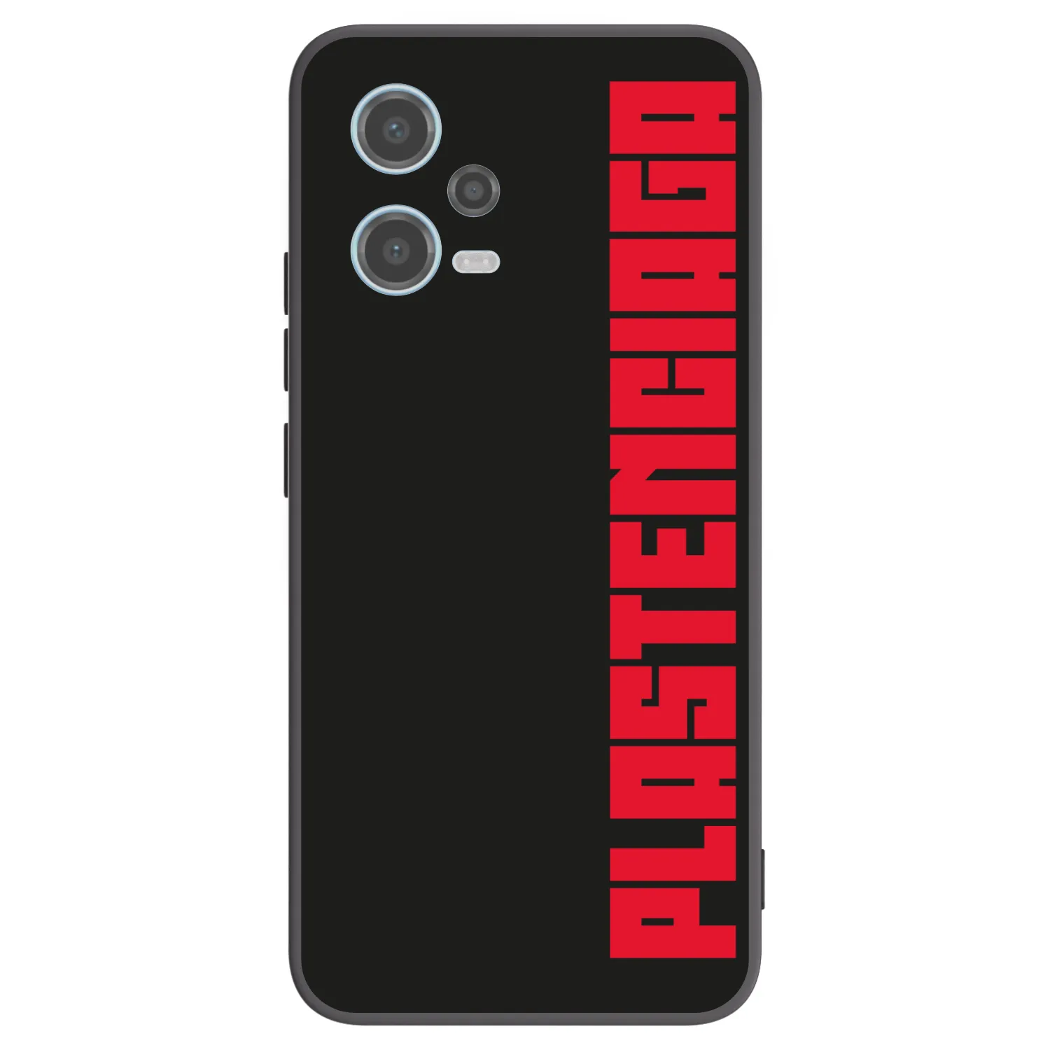 Picasee fekete szilikon tok az alábbi mobiltelefonokra Xiaomi Redmi Note 12 5G - Plastenciaga