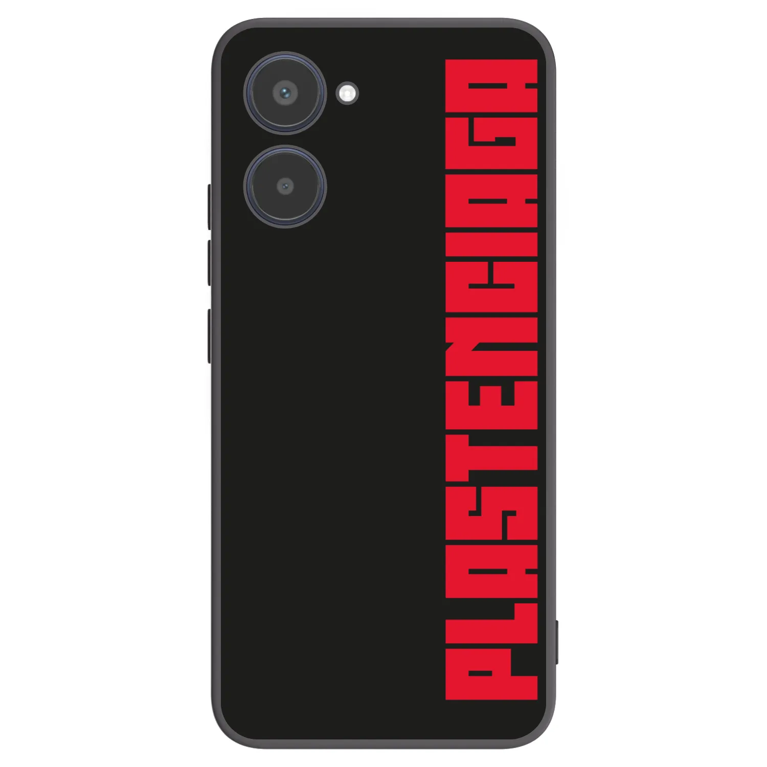 Picasee fekete szilikon tok az alábbi mobiltelefonokra Realme 10 4G - Plastenciaga