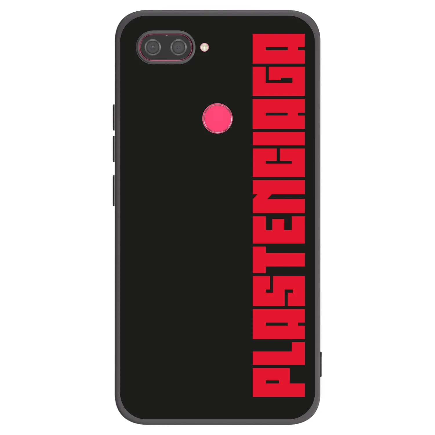 Picasee fekete szilikon tok az alábbi mobiltelefonokra Xiaomi Mi 8 Lite - Plastenciaga