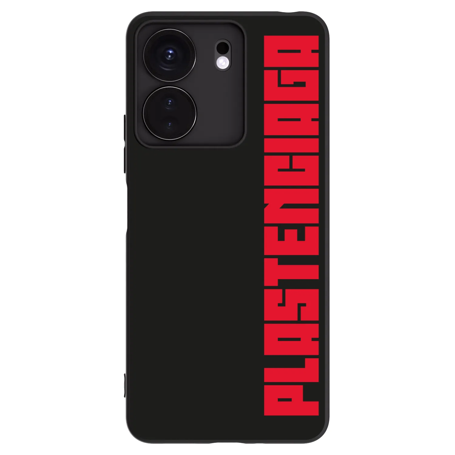 Picasee fekete szilikon tok az alábbi mobiltelefonokra Xiaomi Redmi 13C 4G - Plastenciaga