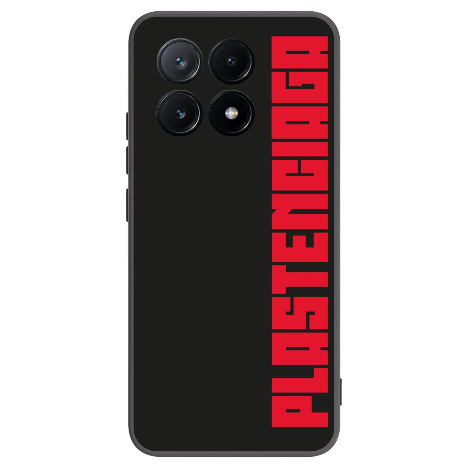 Picasee fekete szilikon tok az alábbi mobiltelefonokra Xiaomi Poco X6 Pro - Plastenciaga