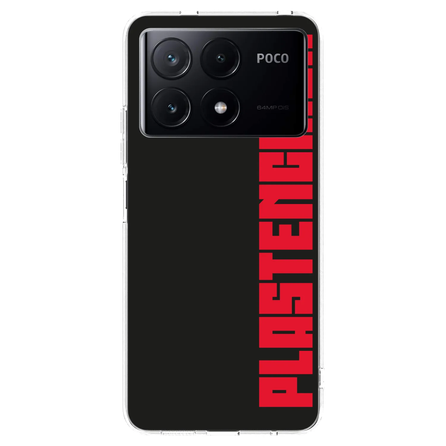 Picasee átlátszó szilikon tok az alábbi mobiltelefonokra Xiaomi Poco X6 Pro - Plastenciaga