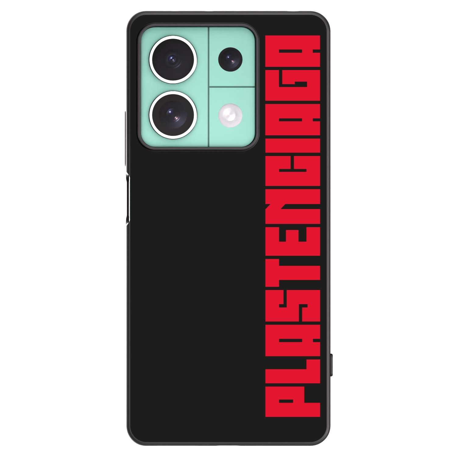 Picasee fekete szilikon tok az alábbi mobiltelefonokra Xiaomi Redmi Note 13 5G - Plastenciaga