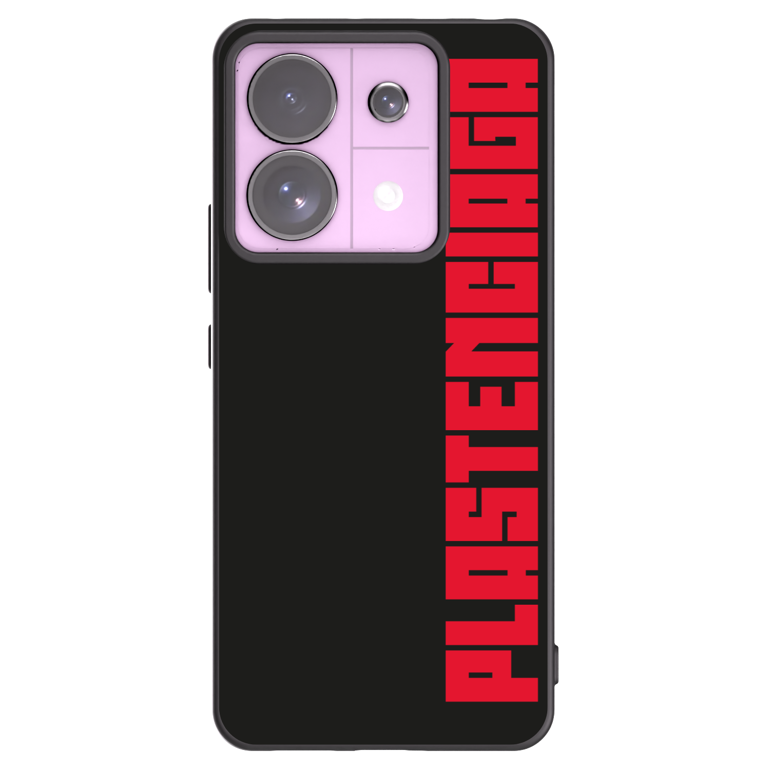 Picasee fekete szilikon tok az alábbi mobiltelefonokra Xiaomi Redmi Note 13 Pro 5G - Plastenciaga