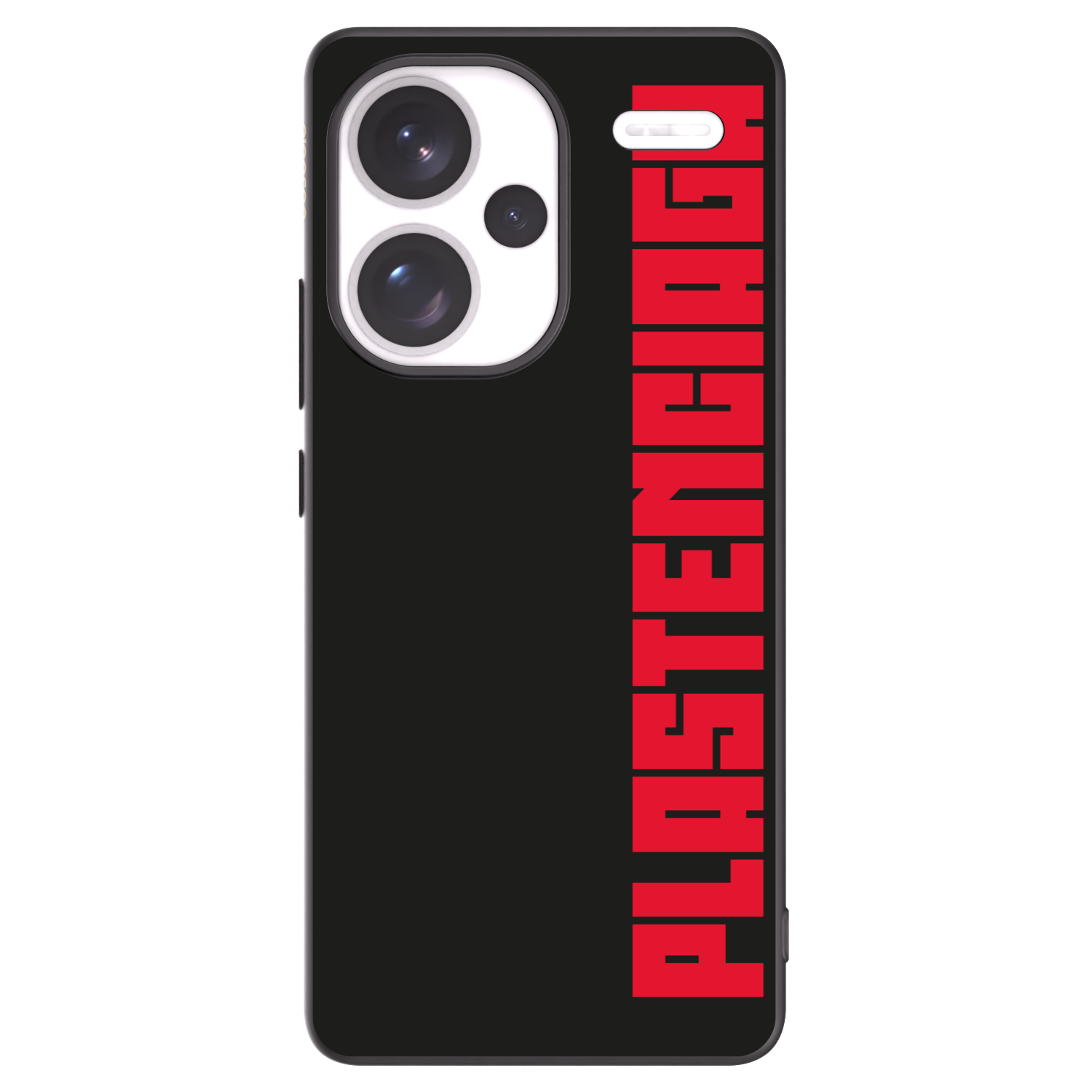 Picasee fekete szilikon tok az alábbi mobiltelefonokra Xiaomi Redmi Note 13 Pro+ 5G - Plastenciaga