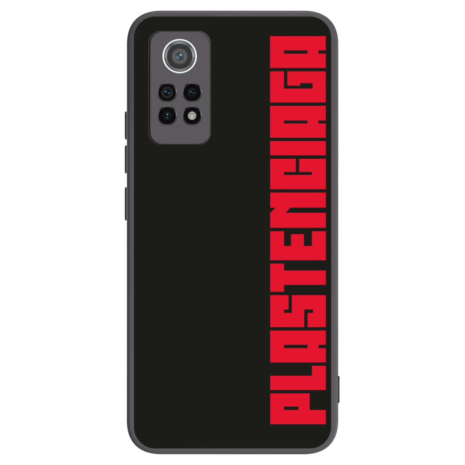 Picasee fekete szilikon tok az alábbi mobiltelefonokra Xiaomi Redmi Note 12 Pro 4G - Plastenciaga