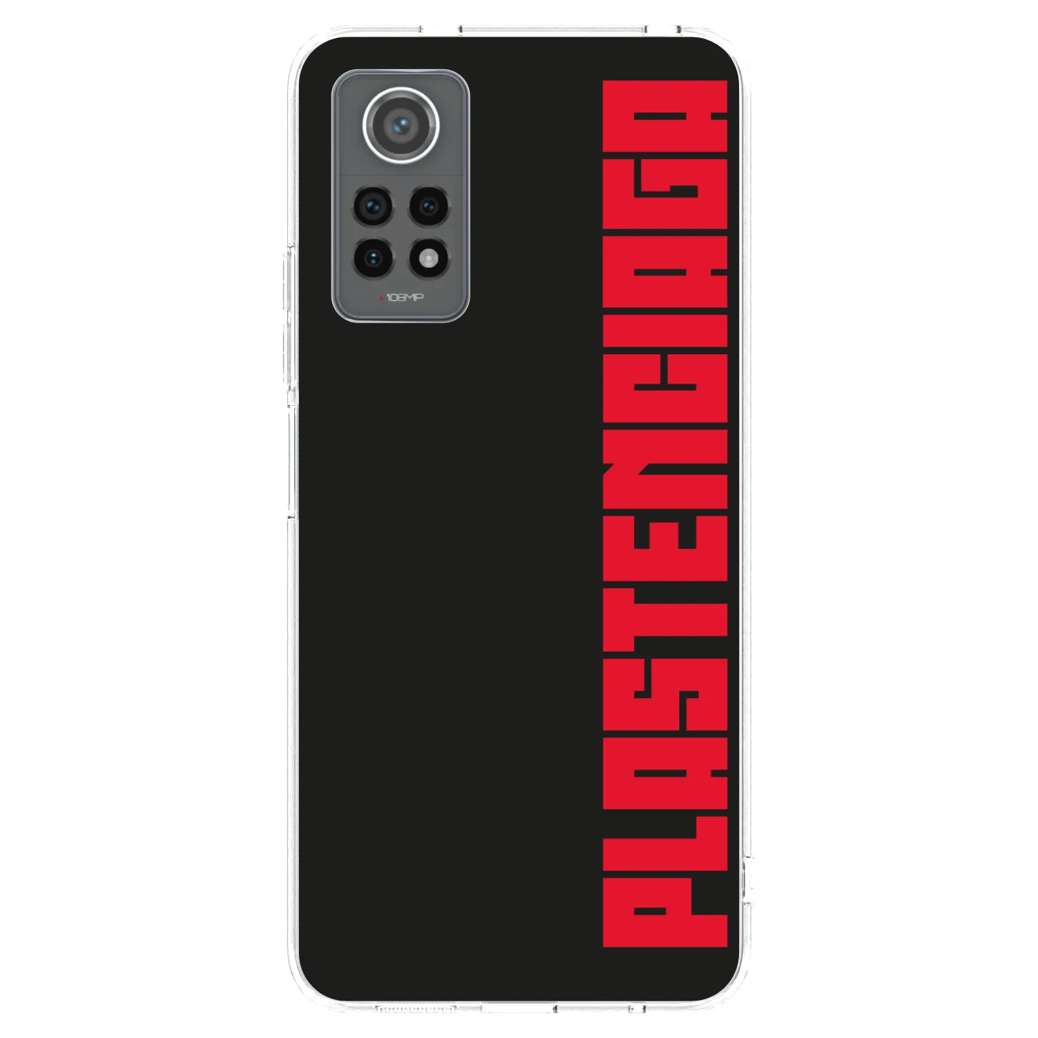 Picasee átlátszó szilikon tok az alábbi mobiltelefonokra Xiaomi Redmi Note 12 Pro 4G - Plastenciaga