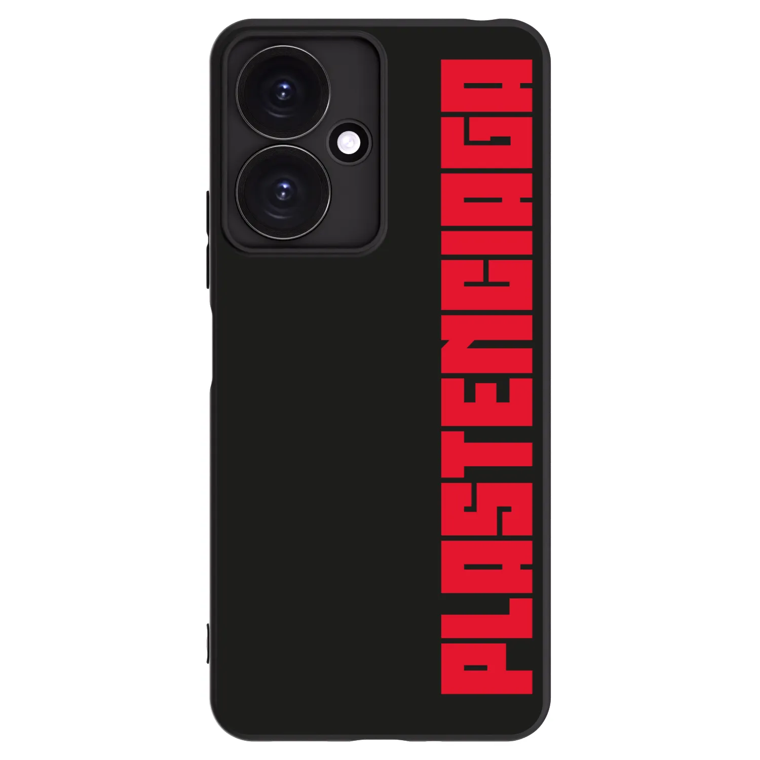 Picasee fekete szilikon tok az alábbi mobiltelefonokra Xiaomi Redmi 13C 5G - Plastenciaga