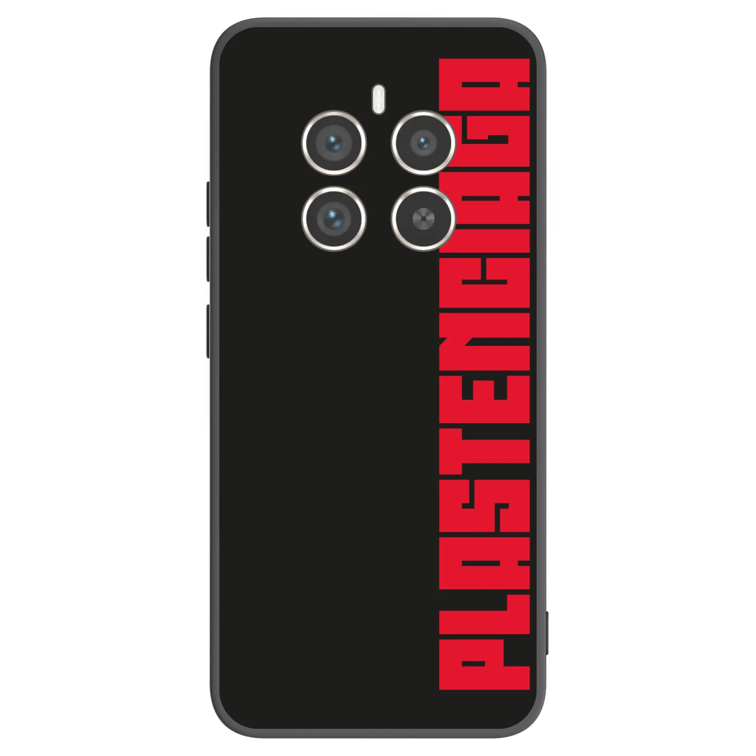 Picasee fekete szilikon tok az alábbi mobiltelefonokra Realme 12 Pro 5G - Plastenciaga