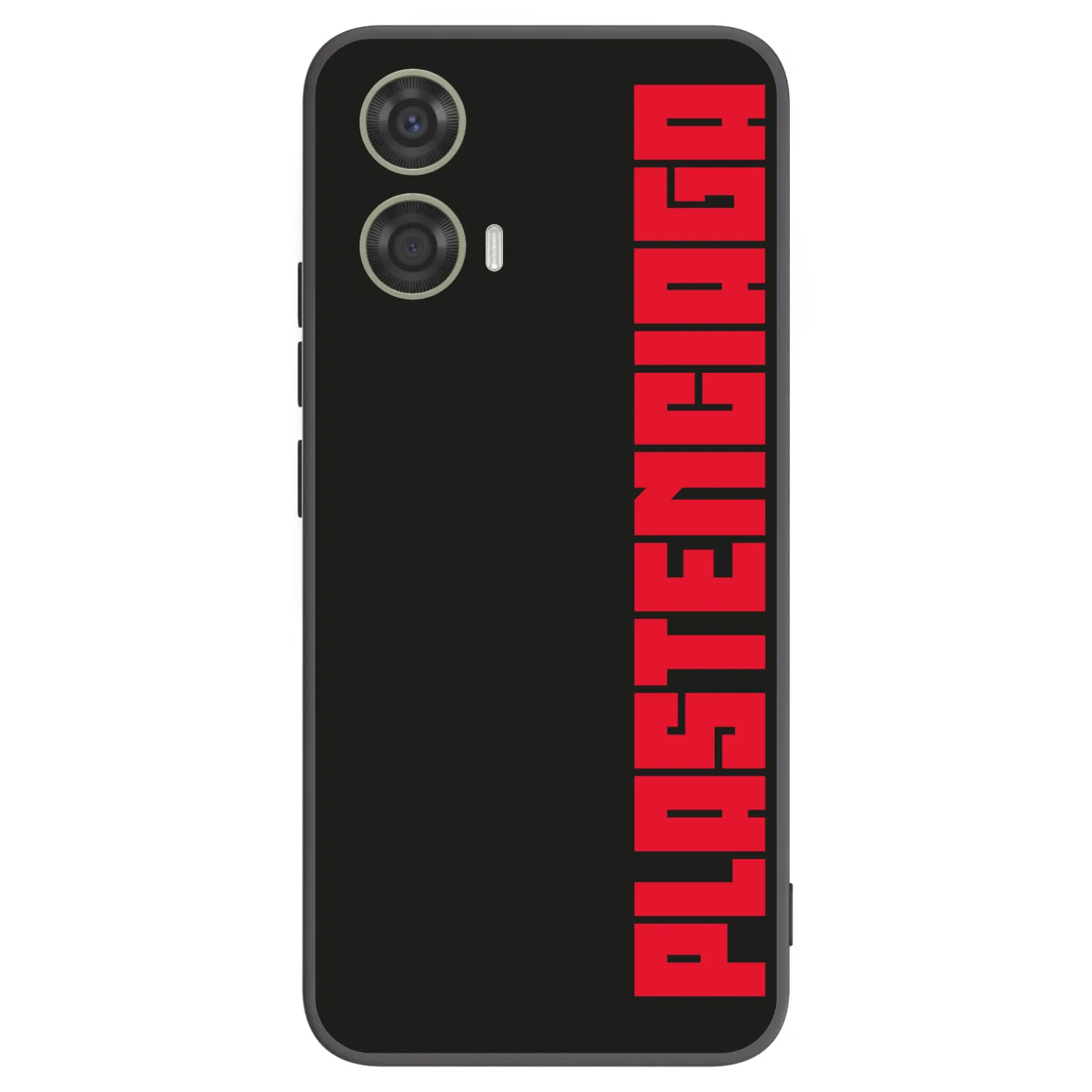 Picasee fekete szilikon tok az alábbi mobiltelefonokra Motorola Moto G24 - Plastenciaga