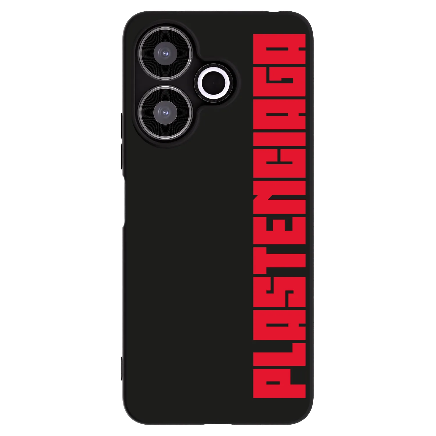 Picasee fekete szilikon tok az alábbi mobiltelefonokra Xiaomi Redmi 13 4G - Plastenciaga