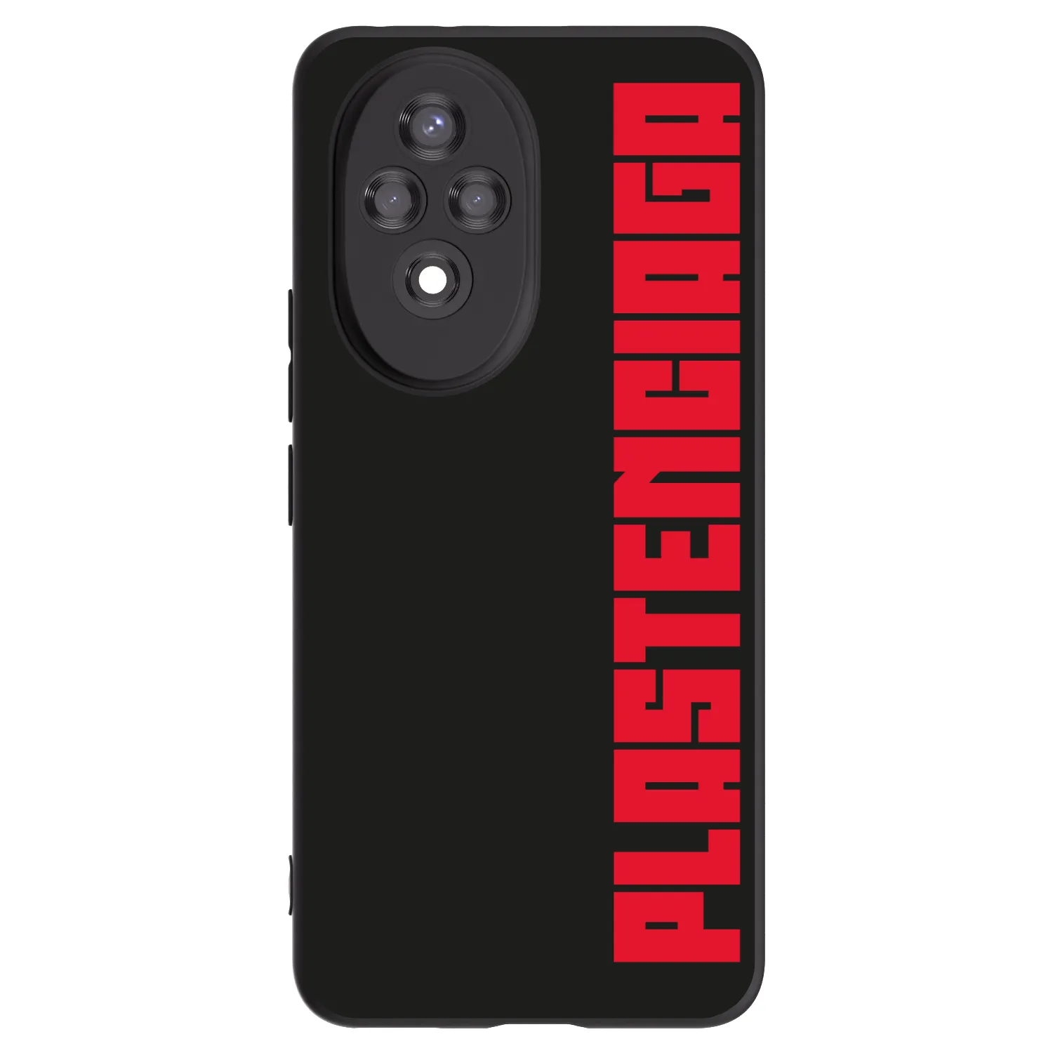 Picasee fekete szilikon tok az alábbi mobiltelefonokra Honor 200 Pro 5G - Plastenciaga