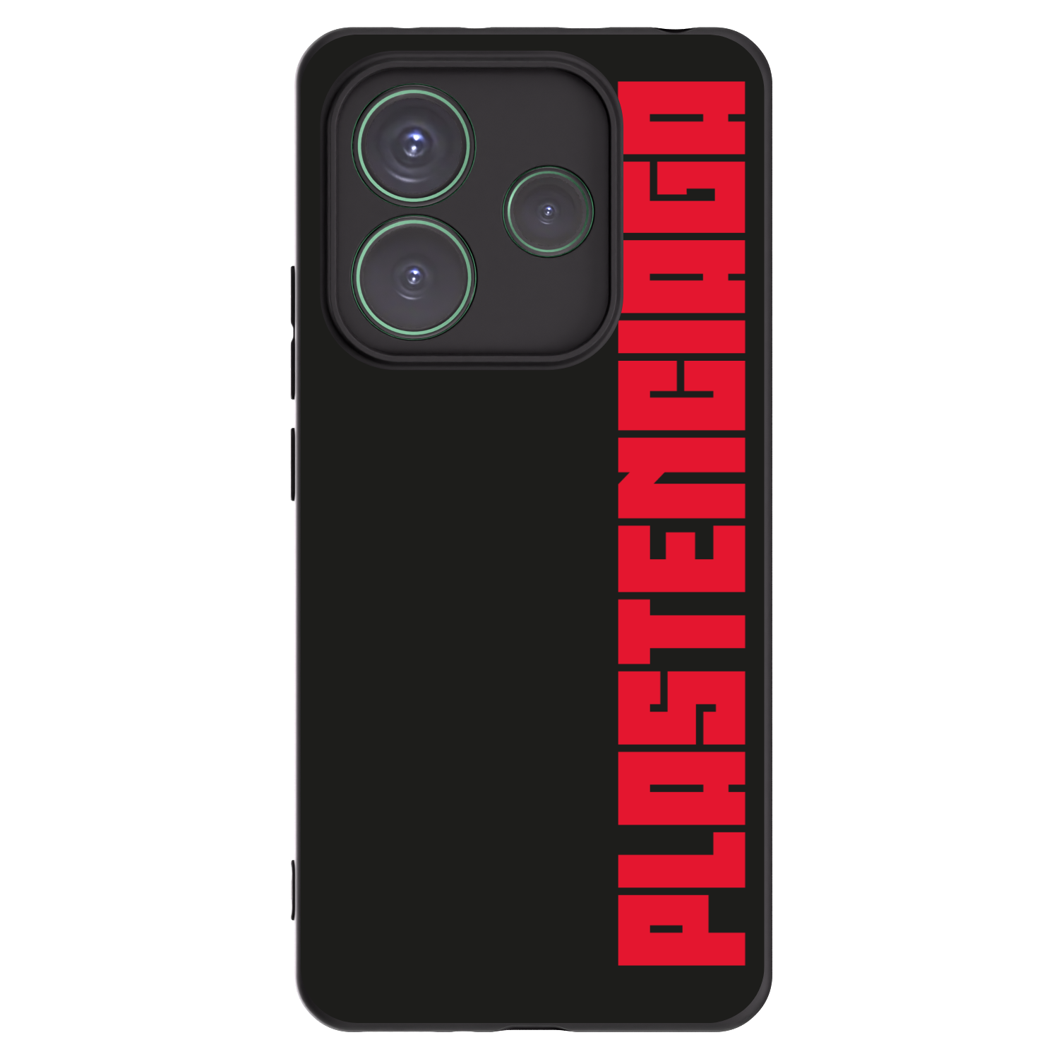 Picasee fekete szilikon tok az alábbi mobiltelefonokra Xiaomi Redmi Note 14 5G - Plastenciaga